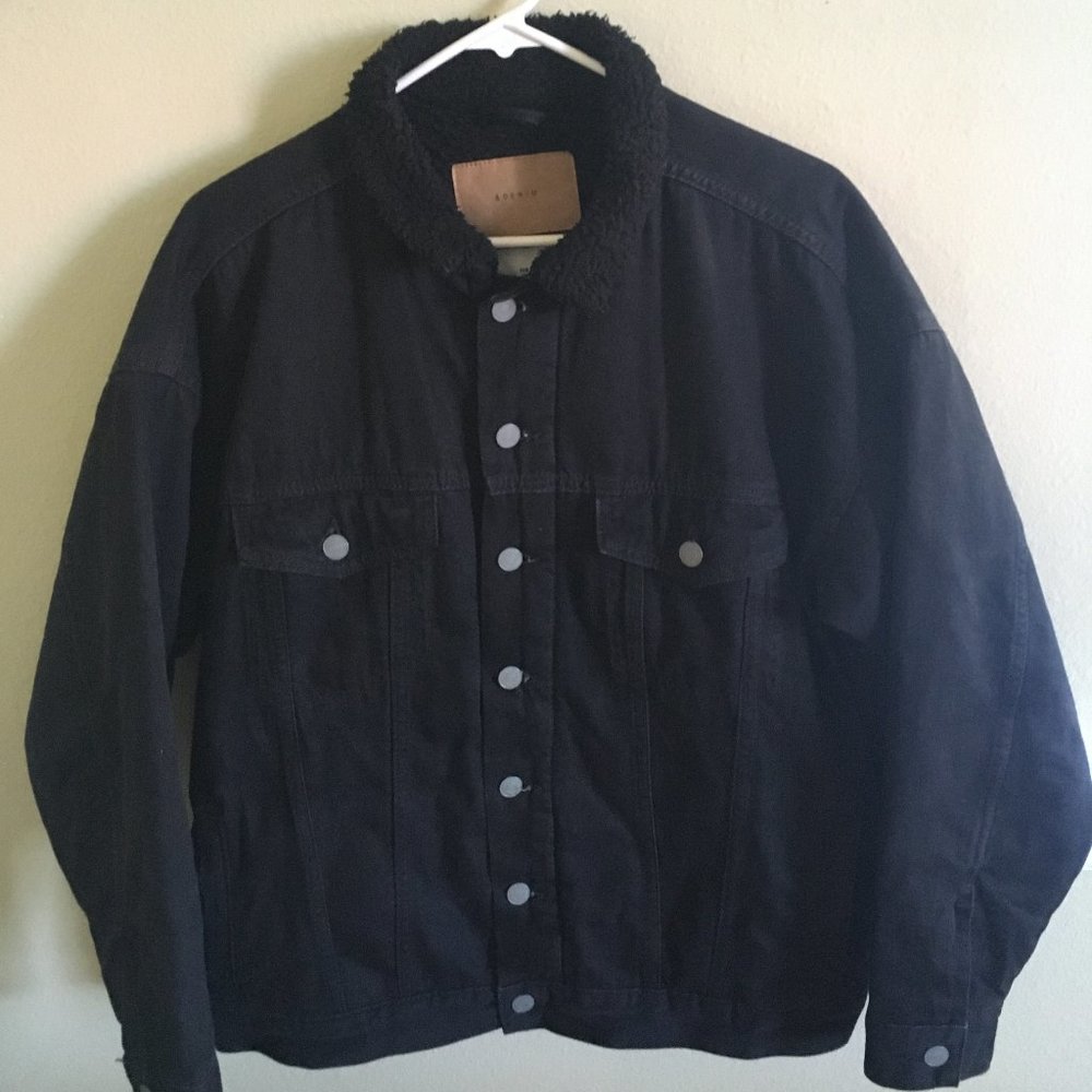 H&M Black Denim Jacket